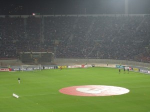 stadium with crowd