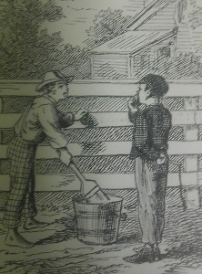 Avoid the pressure to whitewash, or self-censor, by defending the inclusion of the whole story from the beginning.  Not doing so may encourage the site to make deeper interpretive erasures.  Mark Twain, The Adventures of Tom Sawyer.
