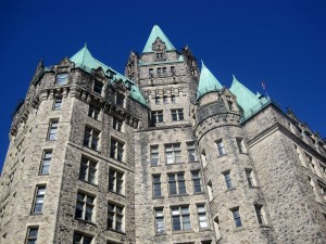 Distinctive architecture of government buildings in Ottawa (Photo courtesy of Denise Meringolo)