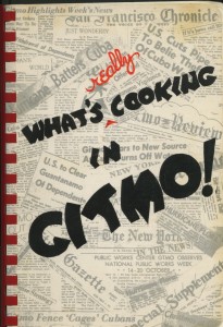 Cover of What's Really Cooking in GItmo!, compiled by base residents in 1964, courtesy of Frances Matlock