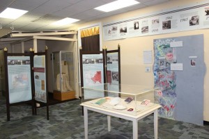 Wide shot of part of the exhibit. Photo credit: Jayd Buteaux