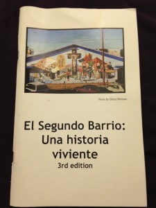 A chapbook about the history of El Segundo Barrio was another early Museo Urbano project. Photo credit: Cynthia Rentería