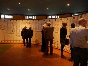 The largest family tree in the world, as claimed by the International Family Museum in Eijsden, the Netherlands.  Image credit: www.internationalmuseumforfamilyhistory.com