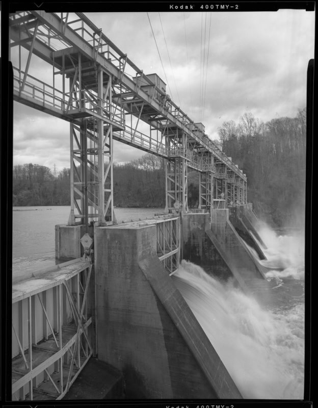 Reusens Dam on the James River in Virginia. Photo credit: Bruce G. Harvey.