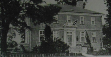 Photo of the Wythe House that was in included in Marguerite DuPont Lee, Virginia Ghosts, (William Byrd Press: Richmond, 1930) 23.