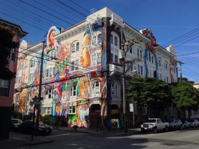 Originally built as a German social hall, The Women’s Building in San Francisco’s Mission District has served as one of the anchors for women, feminists, lesbians, and queer and progressive groups more generally in San Francisco since it was founded in 1978.