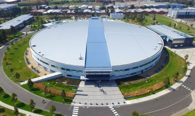 Australian Synchrotron, outside Melbourne, opened in 2007.