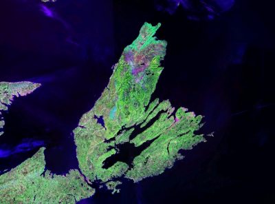 Cape Breton, by NASA NASA Landsat, via Wikimedia Commons