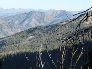 view of mountains