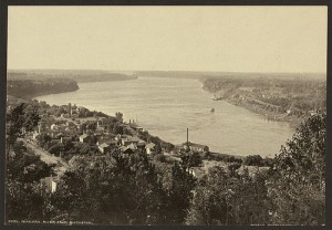 "Niagara River from Queenston", Detroit Photographic Company, c.1898-1905.  Source:  U.S. Library of Congress.