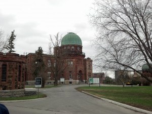 Dominion Observatory, located near the north entrance of the Central Experimental Farm (Photo courtesy of Adina Langer.)