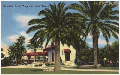 Artisian Park, Corpus Cristi, TX, ca. 1930-45. 