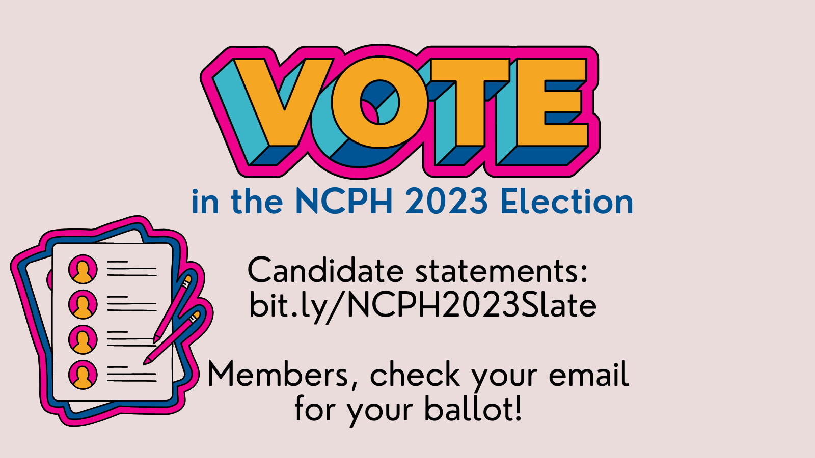 2023 NCPH Election now open! | National Council on Public History