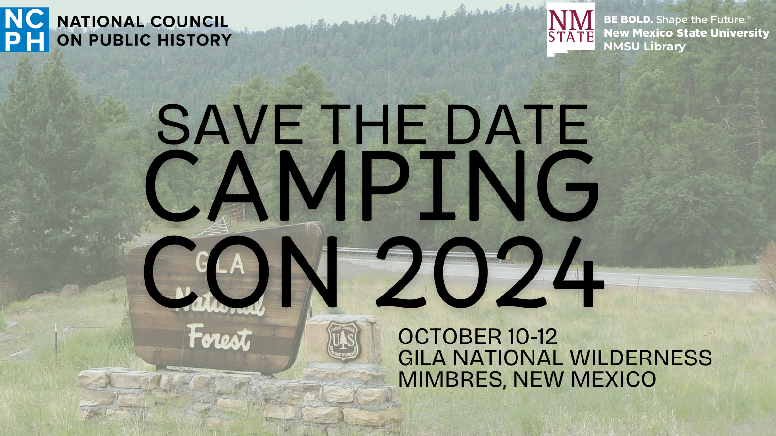 CampingCon 2024 National Council On Public History   Camping Con Save The Date  