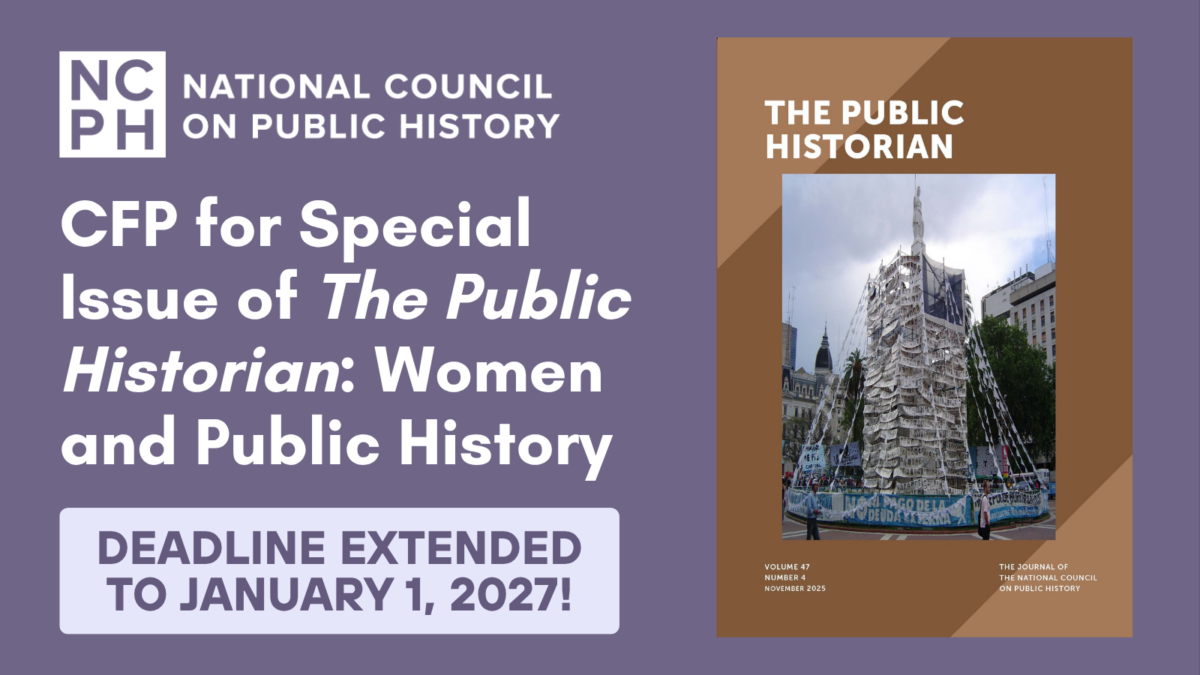 CFP for TPH Special Issue deadline extended to January 1, 2027. White text on purple background.